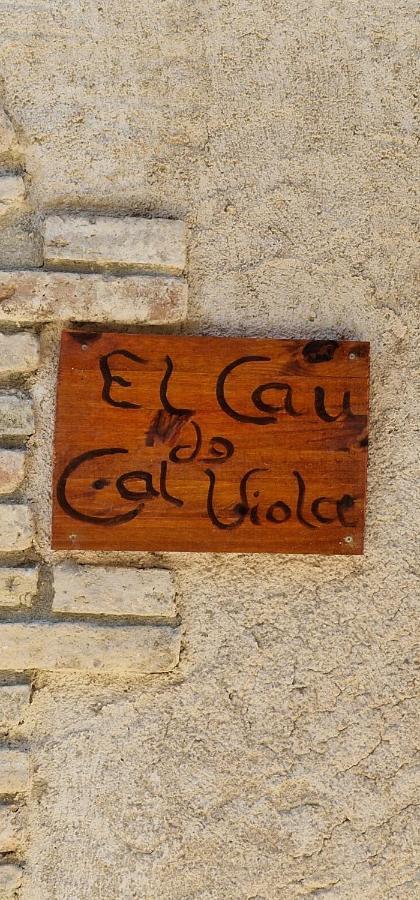 El Cau De Cal Viola Apartamento Torroja Exterior foto